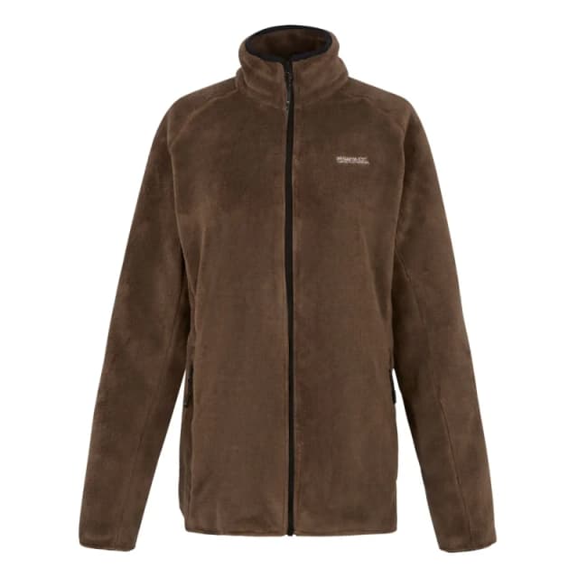 Womens hooded fleece Regatta Lakara Marron Female 40