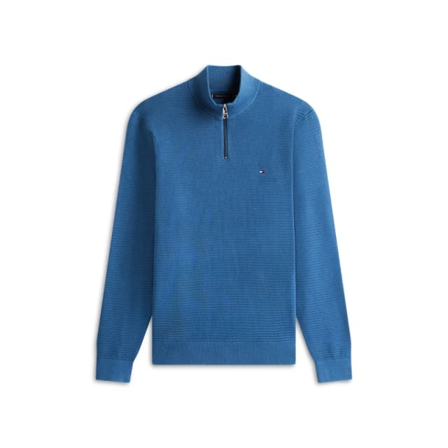 Tommy Hilfiger Mens Crew Neck Jumper Aegean Sea male M