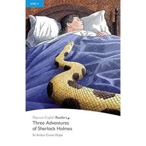 Level 4: Three Adventures of Sherlock Holmes by Sir Arthur Conan Doyle (Paperback, 2008)