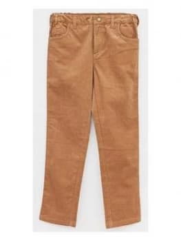 White Stuff Boys Callum Cord Trouser - Mid Brown, Size 9-10 Years