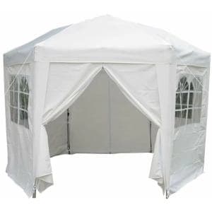 Airwave Hexagon Gazebo 3.5 White - Garden & Outdoor