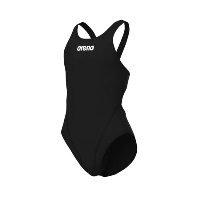 One Piece swimsuit for girls Arena Team Tech Solid Noir Female 10/11 ans