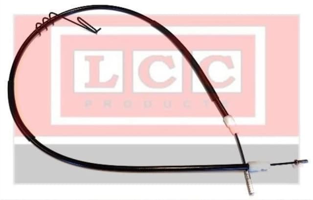 LCC LCC7118 Brake Cable Left Rear, 1532мм/1332ммmm Cable,parking brake (124)