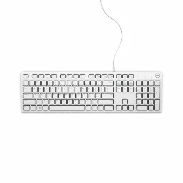 DELL Wired Keyboard - KB216 - German (QWERTZ) - White