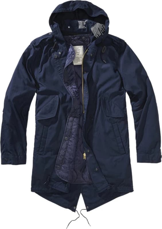 Brandit M51 US Parka Jacket, blue, Size S
