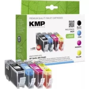 KMP Ink cartridge replaced HP 364XL Compatible Set CMYK H62V 1712,0005