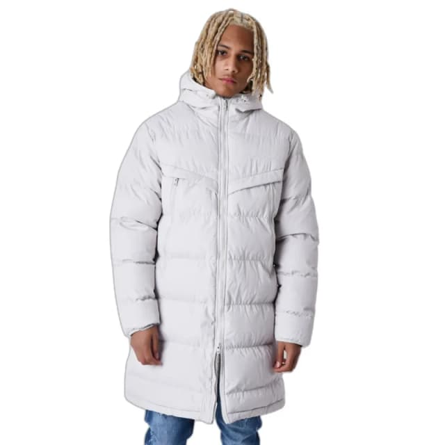 Project X Paris Long Hooded Puffer Jacket Project X Paris Gris Male S