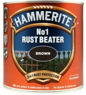 No.1 Rustbeater Dark Brown 2.5 Litre 5092813 HAMMERITE