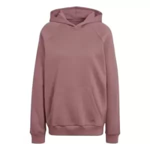 adidas ALL SZN Fleece Boyfriend Hoodie Womens - Purple