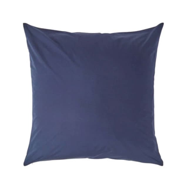 Homescapes Navy Blue Continental Egyptian Cotton Pillowcase 200 Tc, 60 X 60 Cm