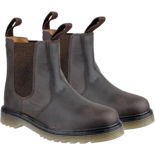 Amblers Mens Chelmsford Dealer Boots 03717-01819-15 Colour: Brown