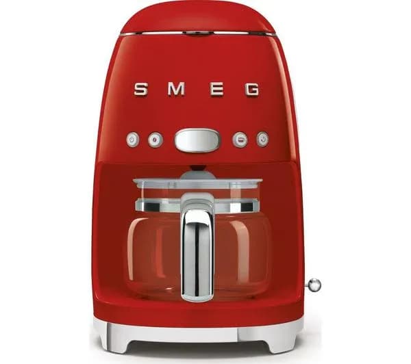 Smeg DCF02RDUK 50s Retro Filter Coffee Maker