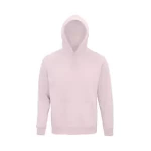 SOLS Unisex Adult Stellar Organic Hoodie (L) (Pale Pink)