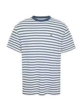 Tommy Jeans Tommy Stripe T-Shirt - Blue