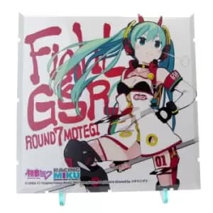 Dioramansion 150 Decorative Parts Racing Miku 2020 Pit Optional Panel Rd.7 MOTEGI