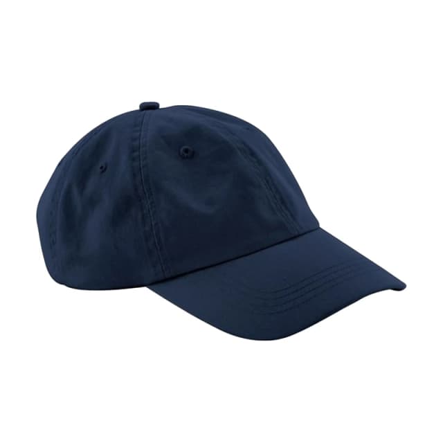 Beechfield Beechfield Men 6 Panel Cotton Baseball Cap in Navy Navy One Size Male 5063300285497