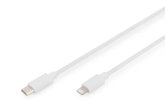 Digitus USB-C - Lightning data/charging cable. MFI certified. 1m