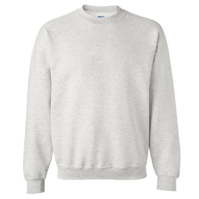 Gildan DryBlend Adult Set-In Crew Neck Sweatshirt (13 Colours) in Mid Grey Size: 2XL Mid Grey Unisex 2XL