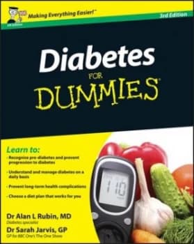 Diabetes for Dummies by Alan L. Rubin Paperback