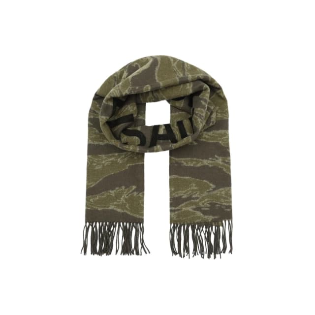 AllSaints ALLSAINTS NOVA SCARF Olive Camo female One Size