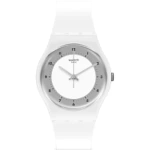 Unisex Swatch Weisser Than White Watch