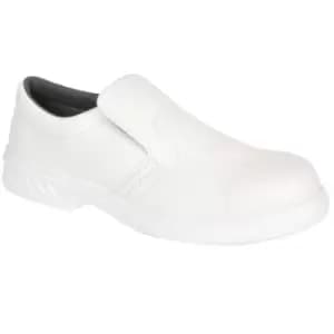 FW81WHR36 - sz 36 Steelite Slip On Safety Shoe S2 - White - White - Portwest