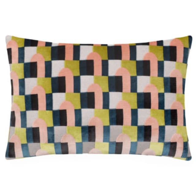 Paoletti Keela Rectangle Cushion Avocado (Green)