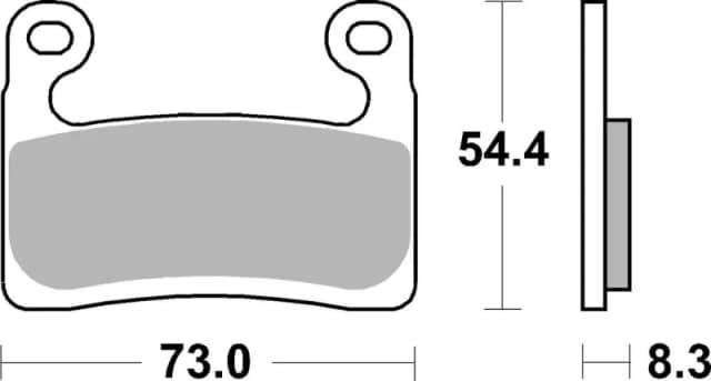 sbs 960DS Brake pad set Brake Pad Set,disc brake (402)