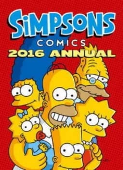 Simpsons Comics 2016 Annual Hardback