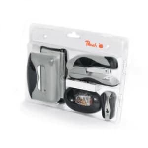 Peach 6 Piece Office Set - Black