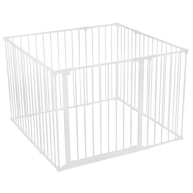 Safetots Premium Multi Panel Play Den, 105Cm X 105Cm, White, 70Cm High