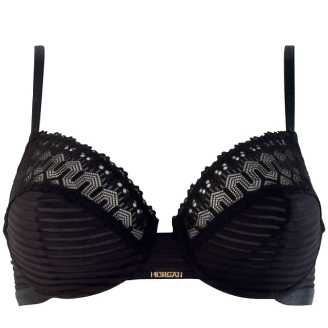 Morgan Womens underwired bra Morgan Celia Noir Female 90C