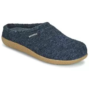 Giesswein VEITSH mens Slippers in Blue,9.5,10.5,11