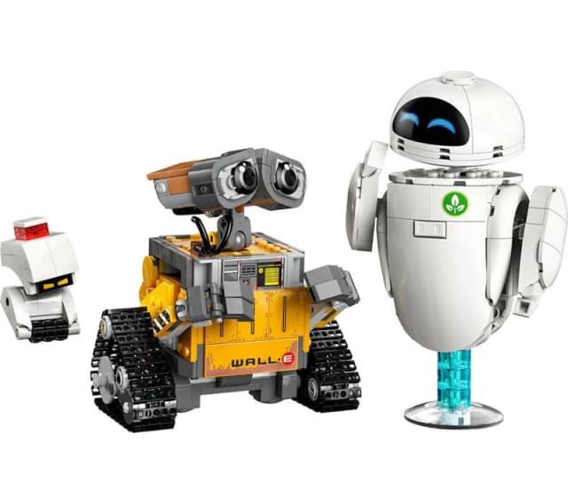LEGO Disney Pixar 43279 WALL-E and EVE Set for Adults 5702017896885