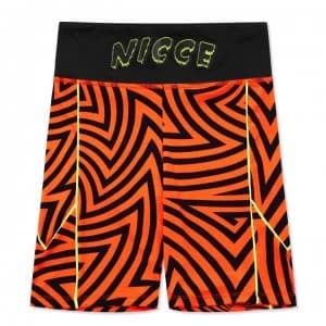 Nicce Sierra Cycling Shorts Womens - Shocking Orange