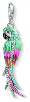 Thomas Sabo Sterling Silver Parrot Multicoloured Enamel And Jewellery