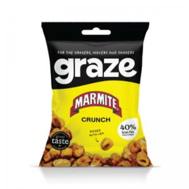 Graze Marmite Crunch 35g (10 Pack) 3848