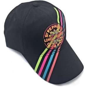 The Beatles - Sgt Pepper Stripes Baseball Cap