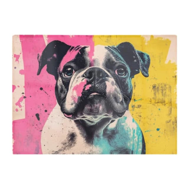 Warren Reed Designer Banksy Inspired Bulldog Chopping Board