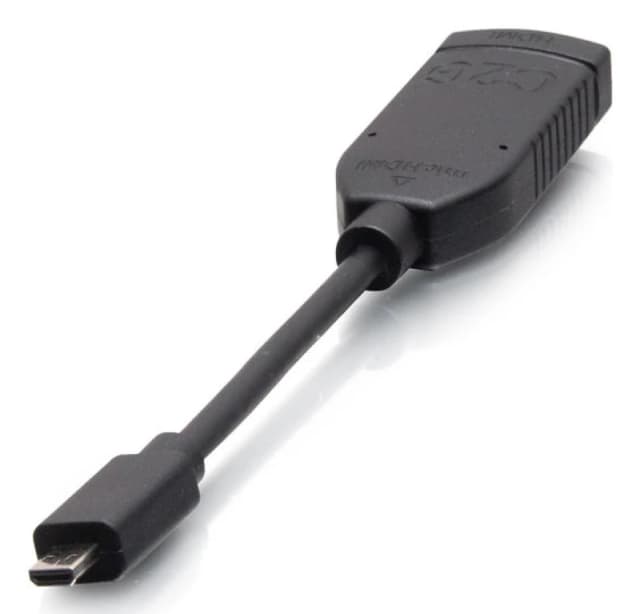 C2G C2G C2G30068 0.08 m HDMI Type D (Micro) HDMI Black 30068