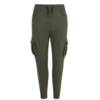 Golddigga Cargo Jogging Pants Ladies - Khaki