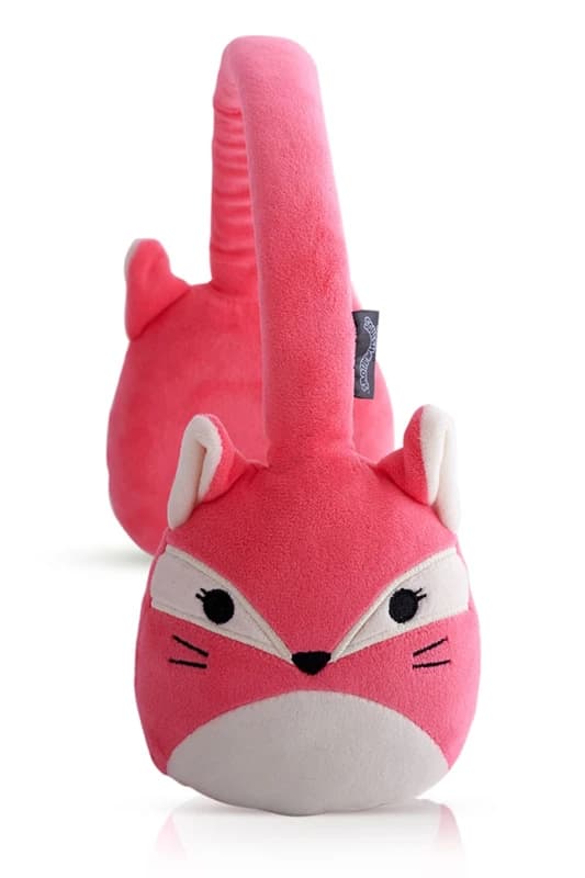 Lazerbuilt Squishmallows Fifi The Fox Plush Bluetooth Headphone in Pink Pink Unisex