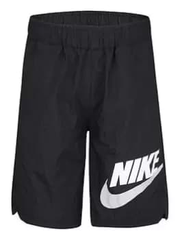 Nike Younger Boys Nsw Woven Hbr Short, Black, Size 3-4 Years