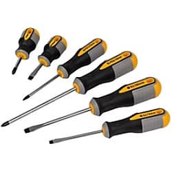 Roughneck 6 Piece Magnetic Screwdriver Set