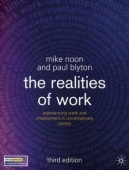 The Realities of Work by Mike Noon Paperback