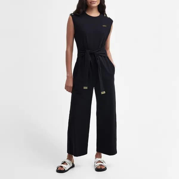 Barbour International Bluford Stretch Cotton Jumpsuit - UK 8