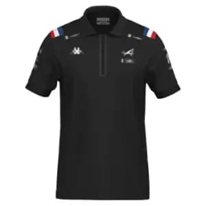 Alpine 2022 Team Polo Shirt (Black)