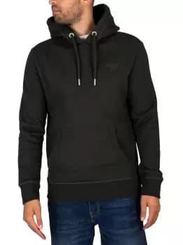 Logo Embroidered Pullover Hoodie