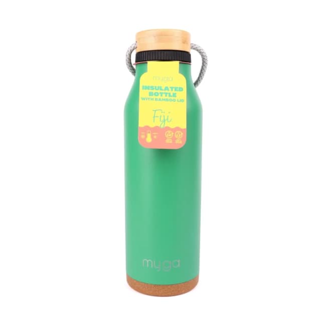 Myga 700ml Fiji Insulated Water Bottle - Green Green Unisex