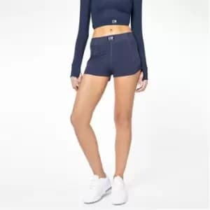 USA Pro x Courtney Black Fitness Energy Shorts - Blue